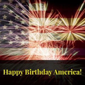 Happy Birthday America