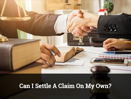 Can I Settle A Claim On My Own