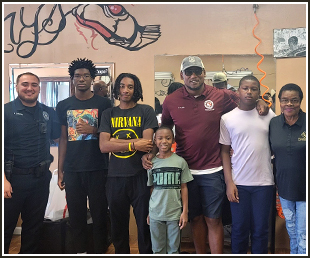Fenstersheib Law Group Sponsored Hallandale PAL Haircuts For Kids