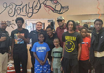 Fenstersheib Law Group Sponsored Hallandale PAL Haircuts For Kids 1