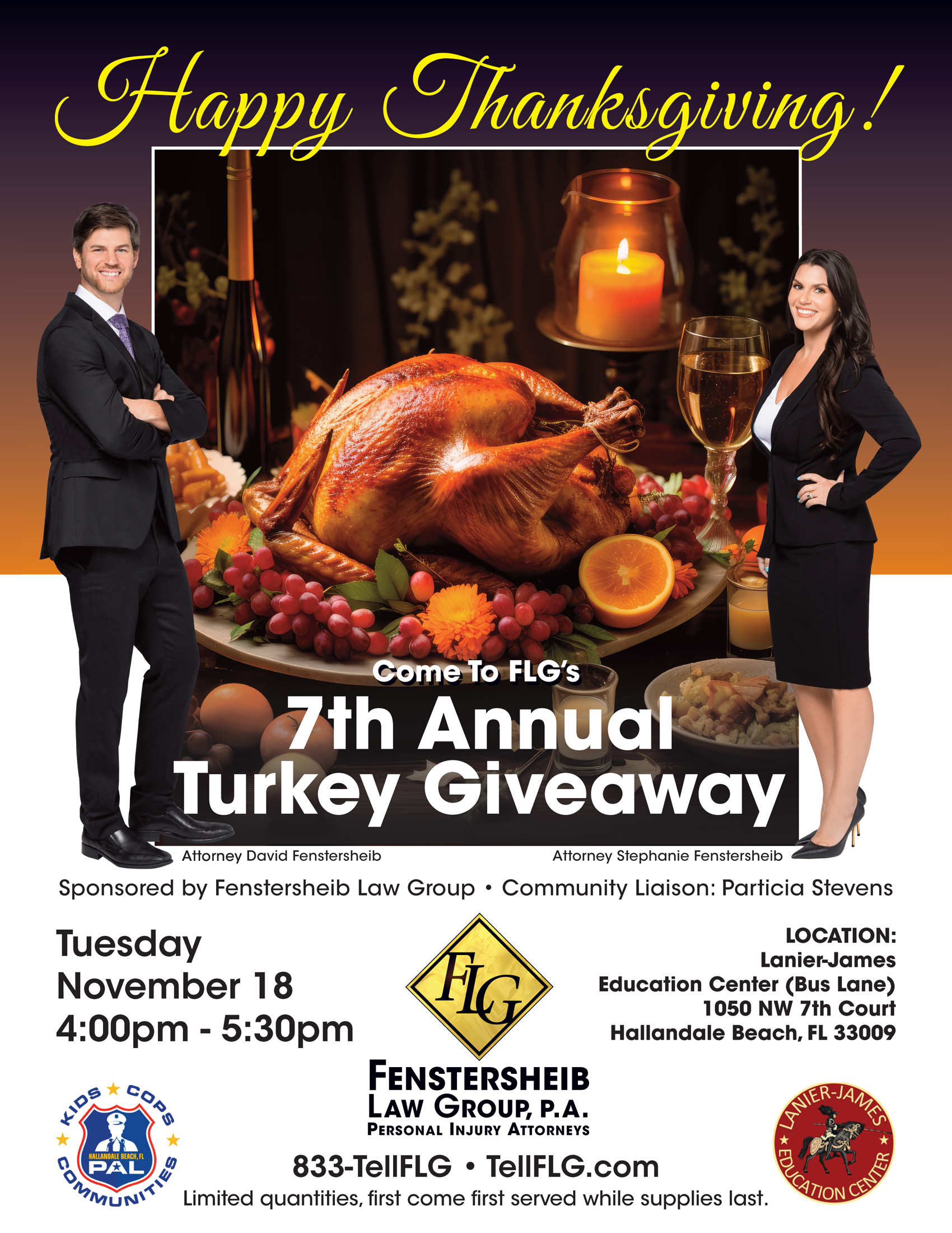 2025 Thanksgiving Turkey Giveaway