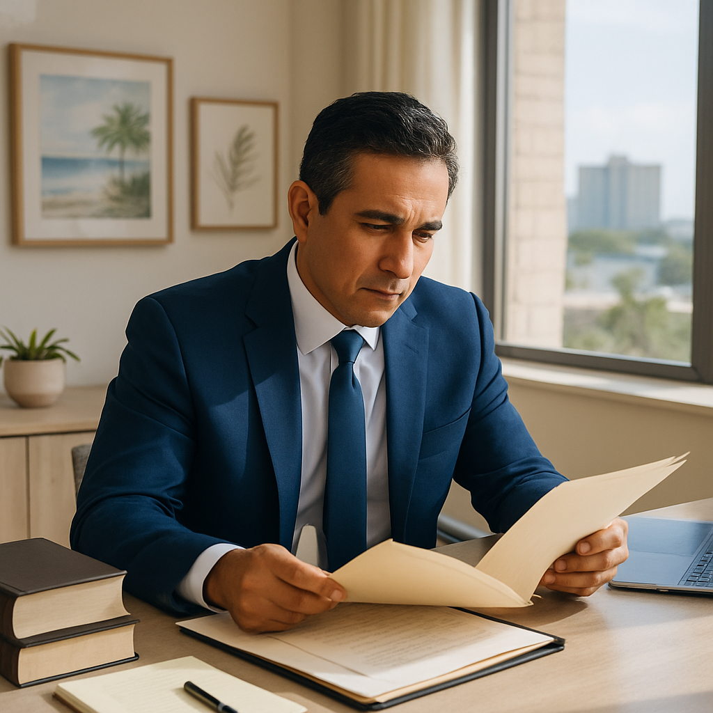 How Weather & Lighting Affect Fault in a Hallandale Beach Fall