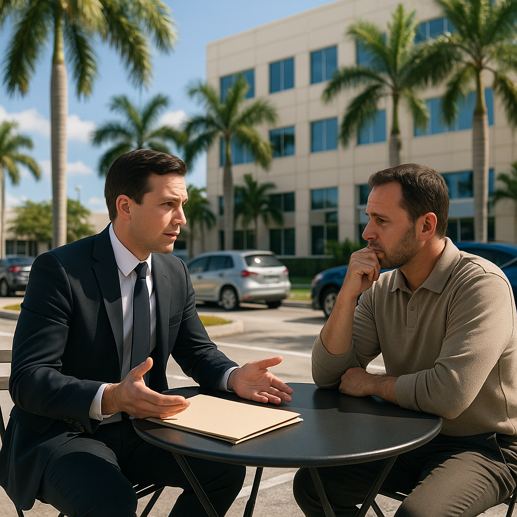 Who’s Liable for a Parking Lot Crash in Hialeah?