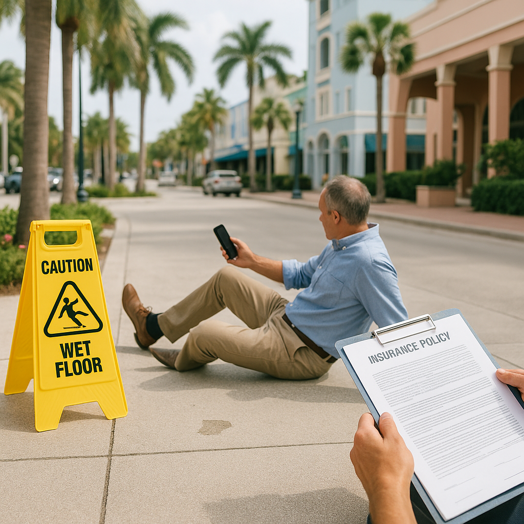 Best Photos to Take After a Delray Beach Slip-and-Fall