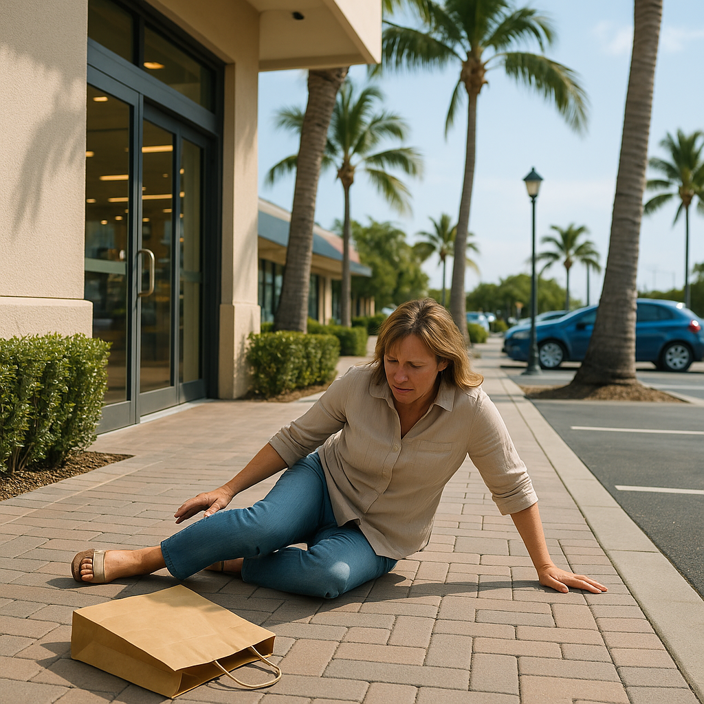 Can Store Layout Be Negligent in a Key Biscayne Injury?