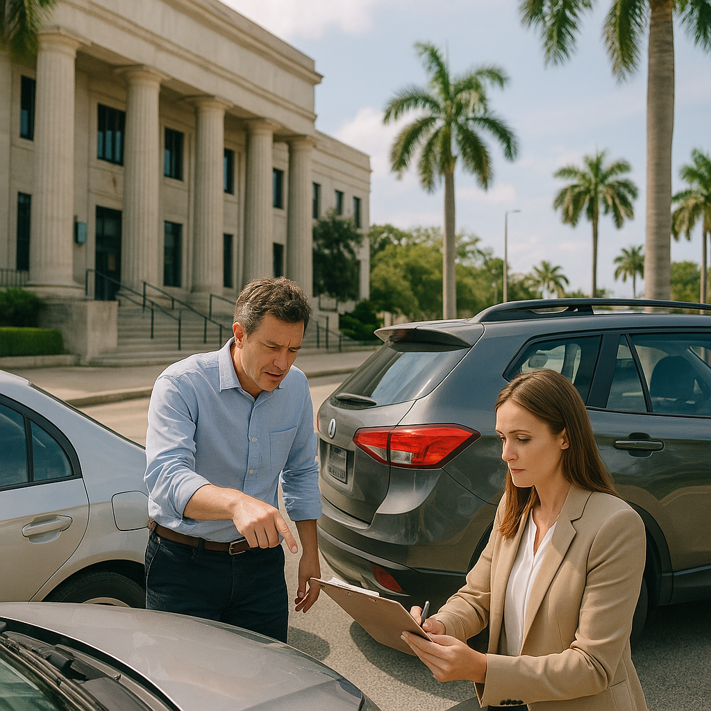 What If I Was Hit by a Rental Car in Hialeah?