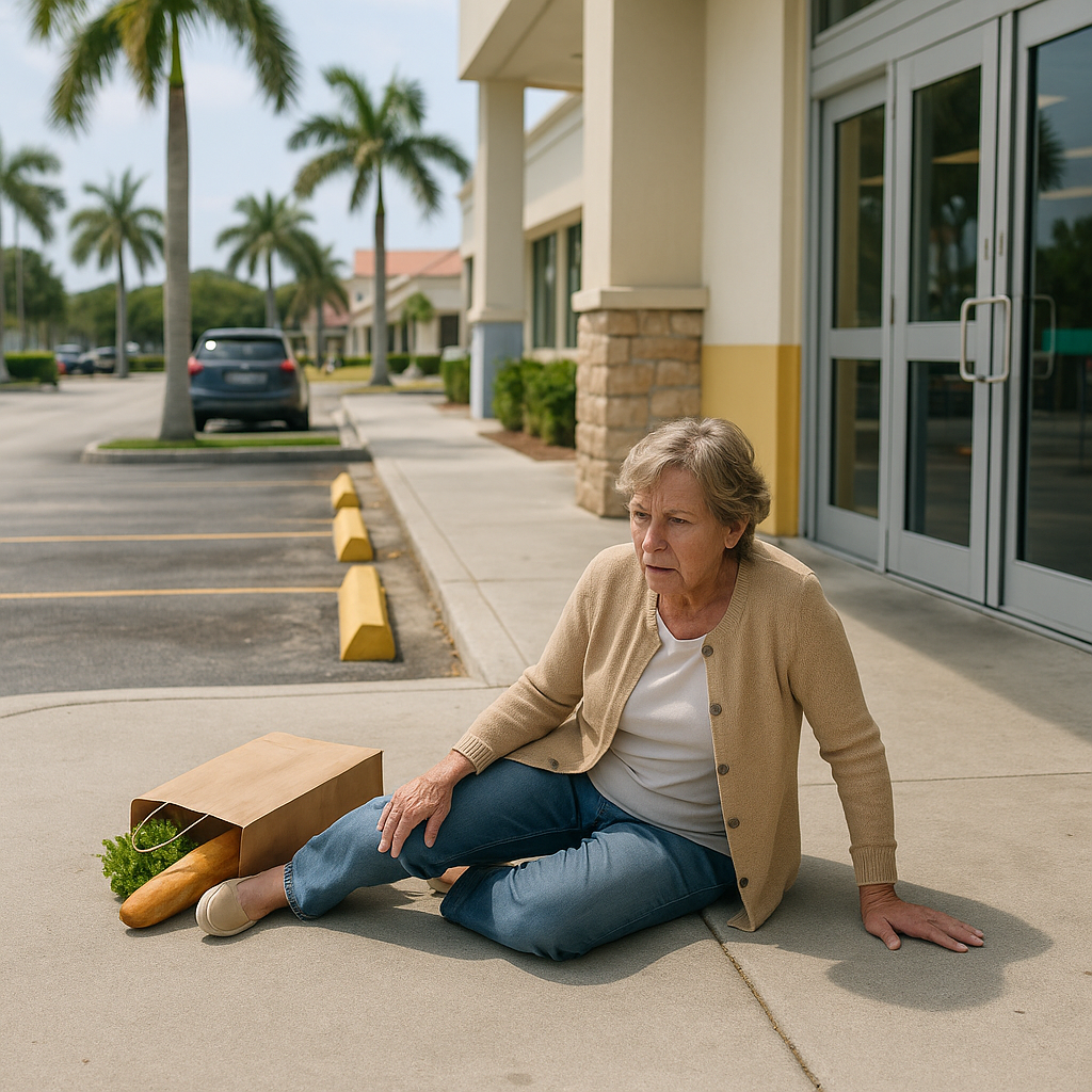 Who’s Liable for a Slip-and-Fall in a Boca Raton Grocery Store?