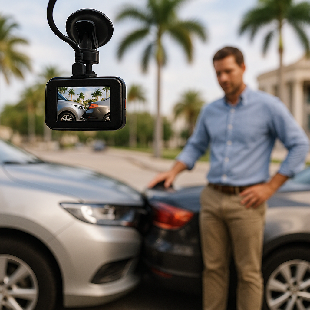 Can Dashcam Footage Help My Greenacres Rear-End Crash Case?