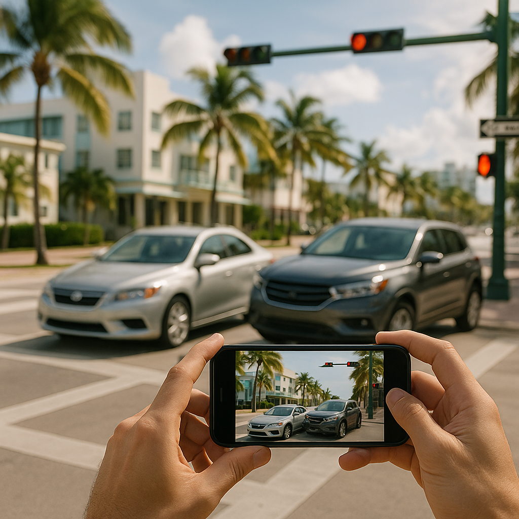 Can Video Refute Blame in a Miami Beach Intersection Accident?