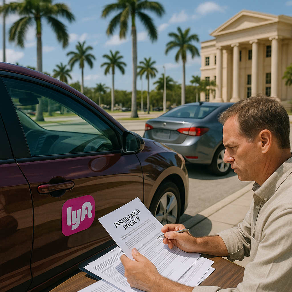 Uber vs. Personal Insurance—Who Pays in a Boca Raton Lyft Accident?