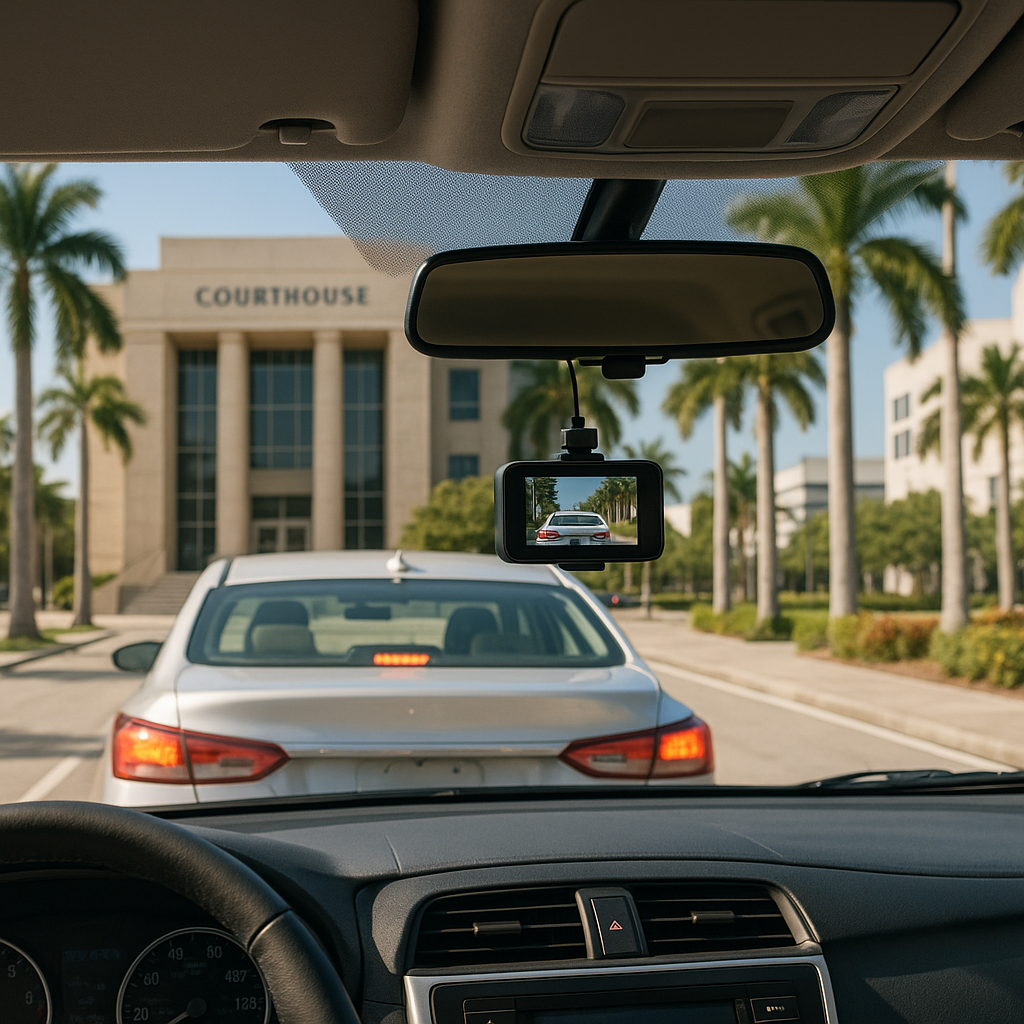 Can Dashcam Footage Help My Plantation Rear-End Crash Case?
