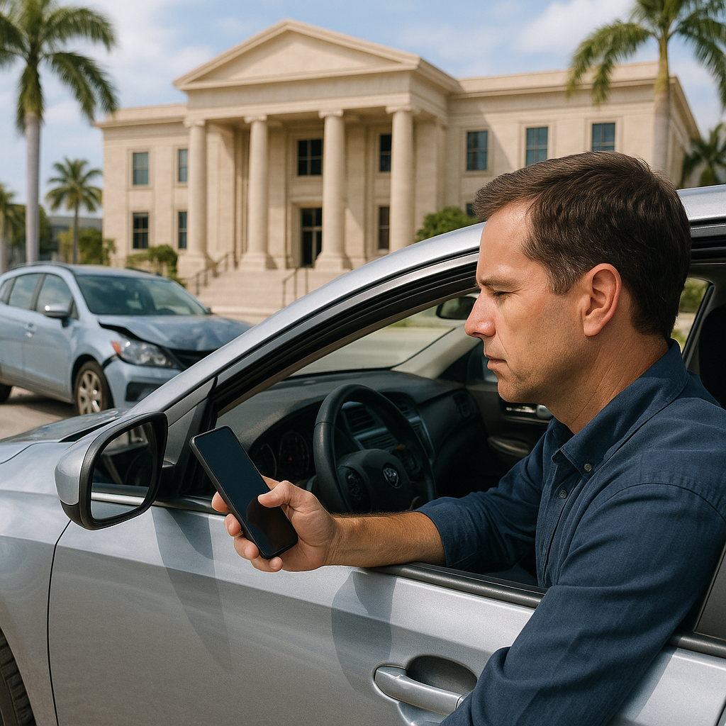 Texting-While-Driving: Can Phone Records Help My Wilton Manors Case?