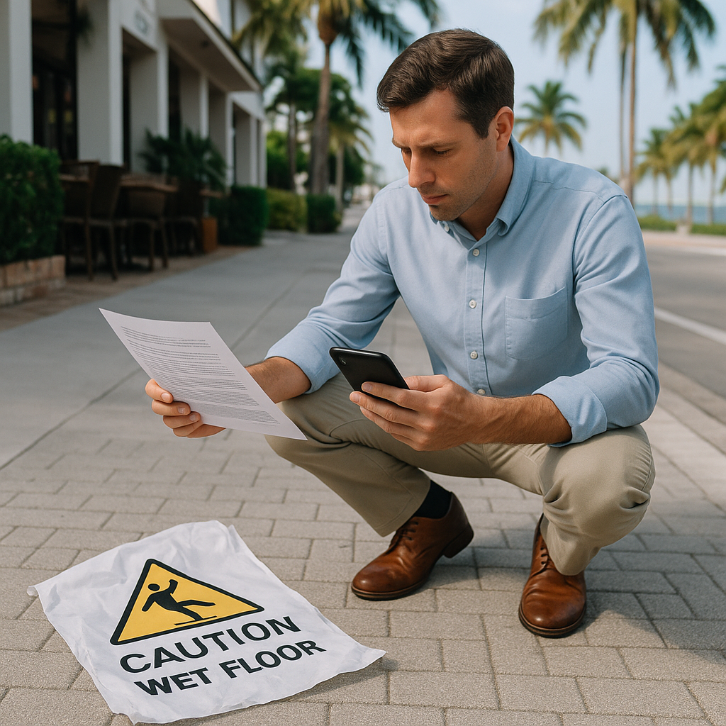 What Evidence Do I Need After a Restaurant Fall in Key Biscayne?