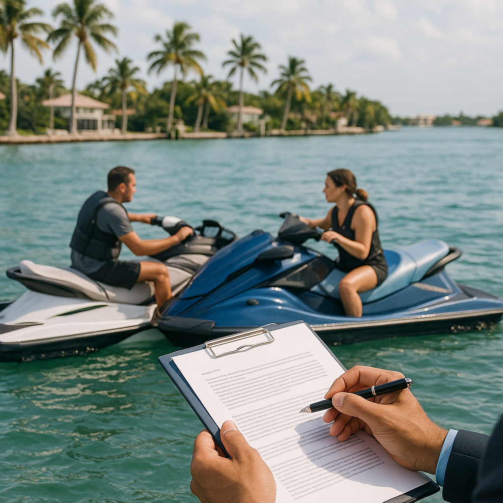 Who’s Liable for a Jet Ski Collision off Pembroke Pine COs?