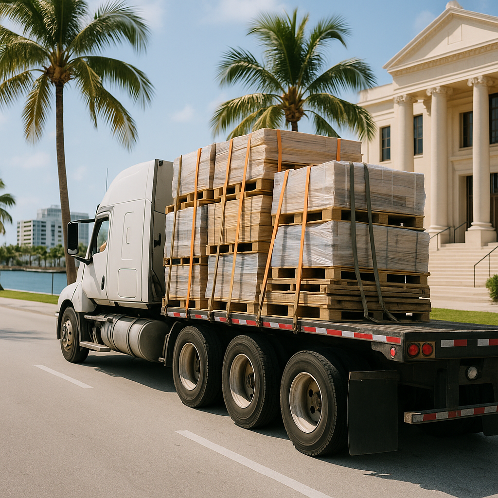 Can Overloaded Cargo Cause Liability in a Bay Harbor Islands Truck Crash?