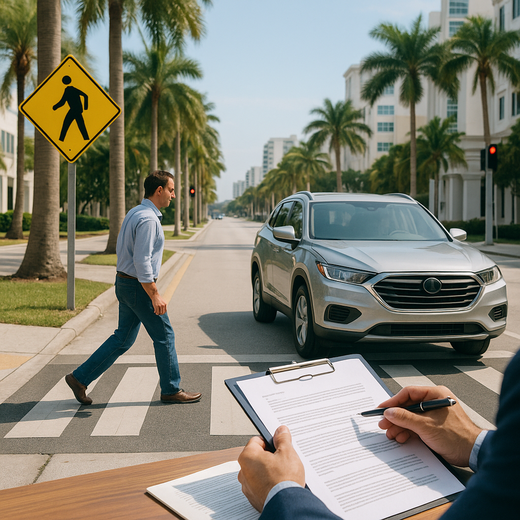Do Crosswalk Rules Help My Hollywood Pedestrian Accident Claim?