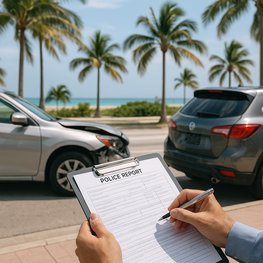 Do I Need a Police Report for a Surfside Car Accident Injury?