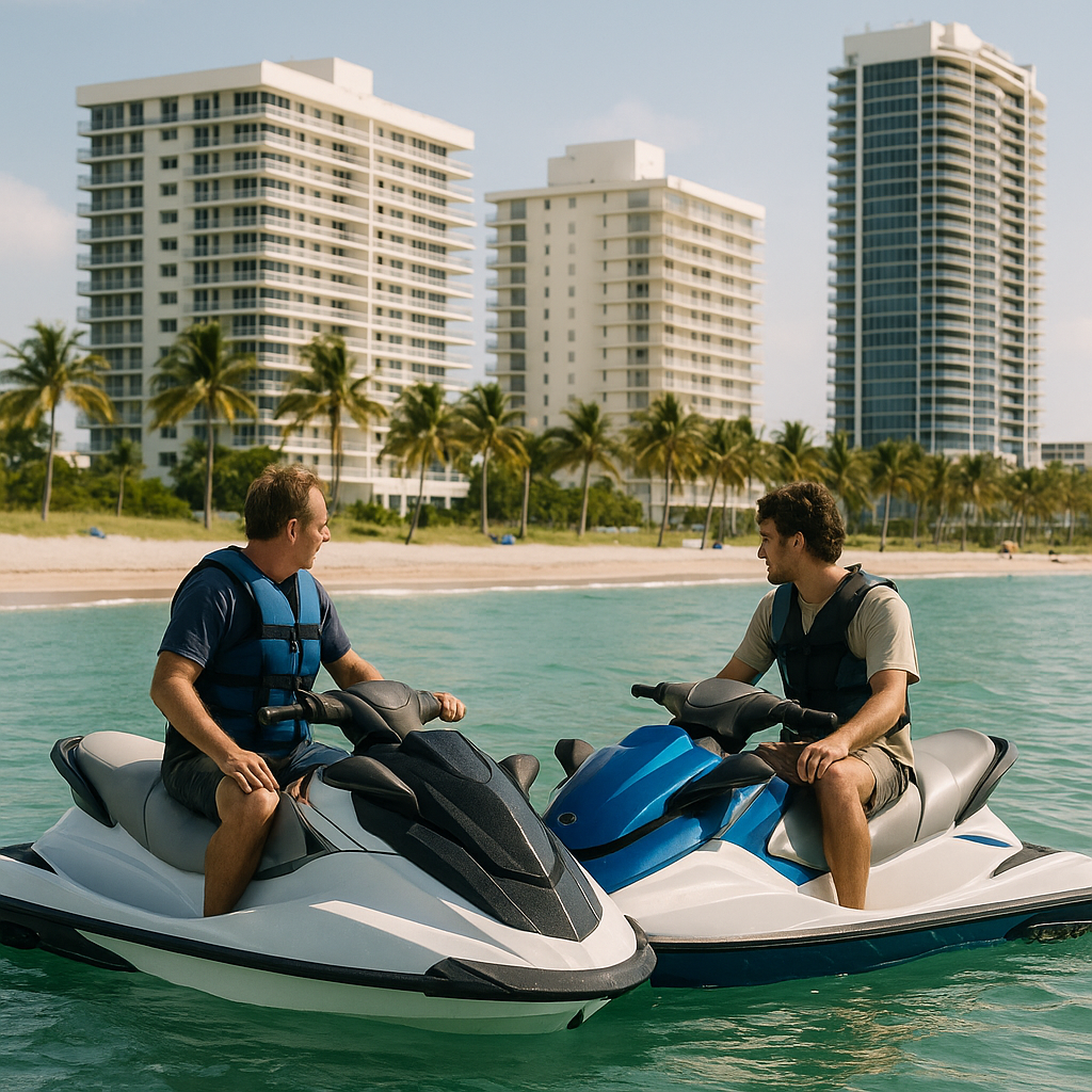 Who’s Liable for a Jet Ski Collision off Surfside?