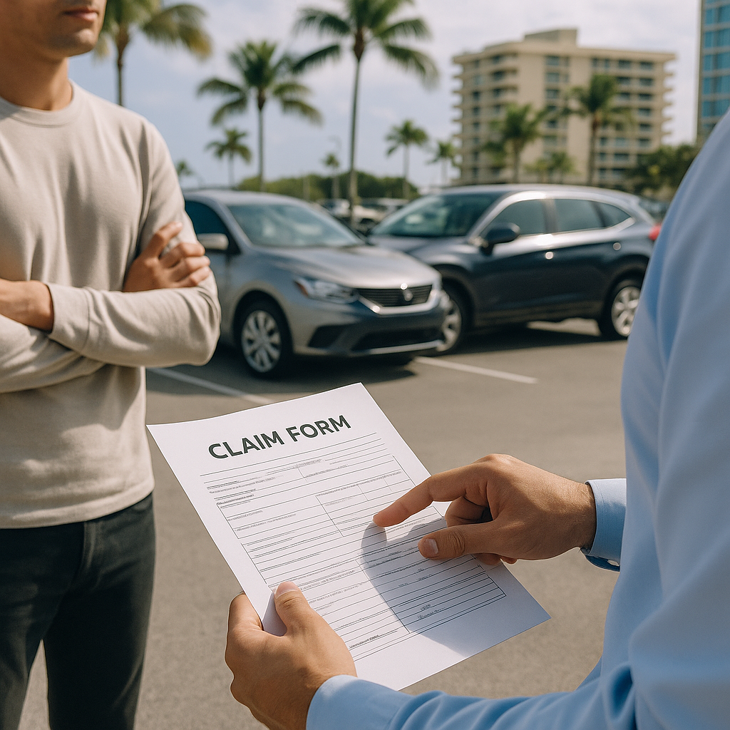 Who’s Liable for a Parking Lot Crash in Surfside?
