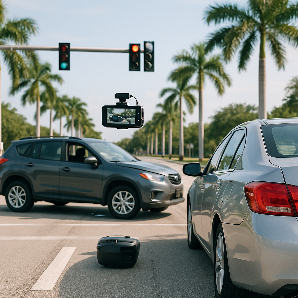 Can Video Refute Blame in a Parkland Intersection Accident?