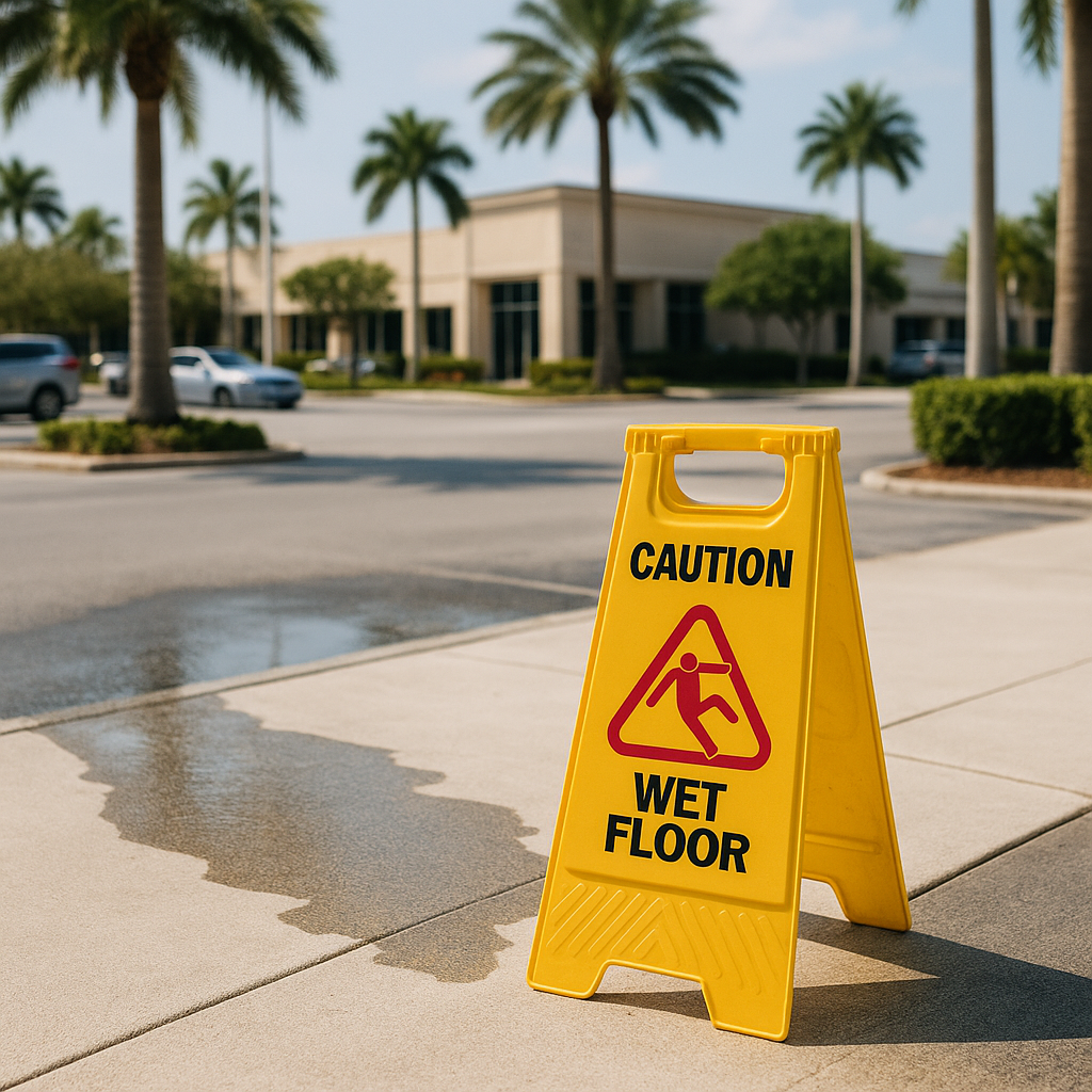 Do Warning Signs Kill My Plantation Slip-and-Fall Claim?