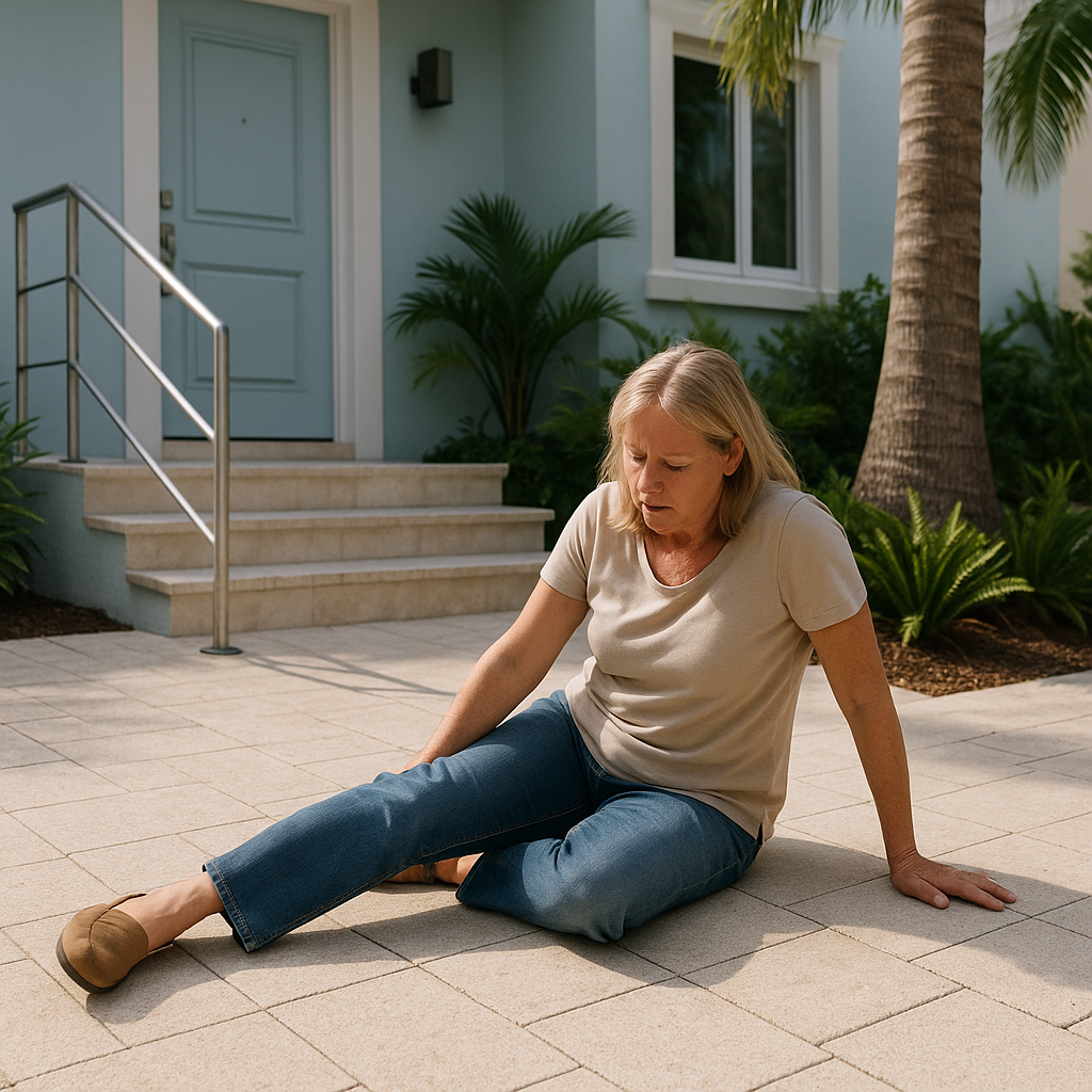 What If I Fell at a Private Home in Key Biscayne—Can I File a Claim?