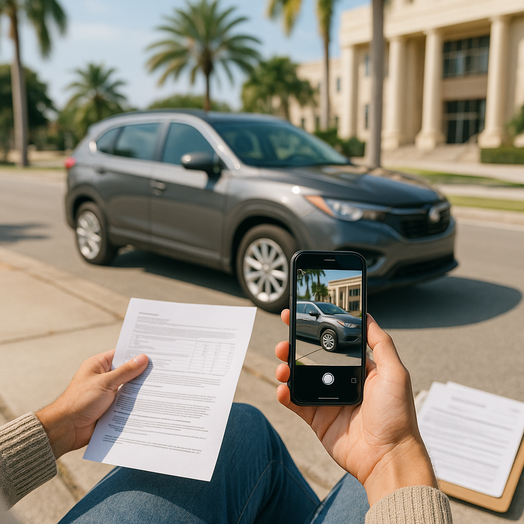 What Screenshots Help a Deerfield Beach Uber/Lyft Injury Claim?