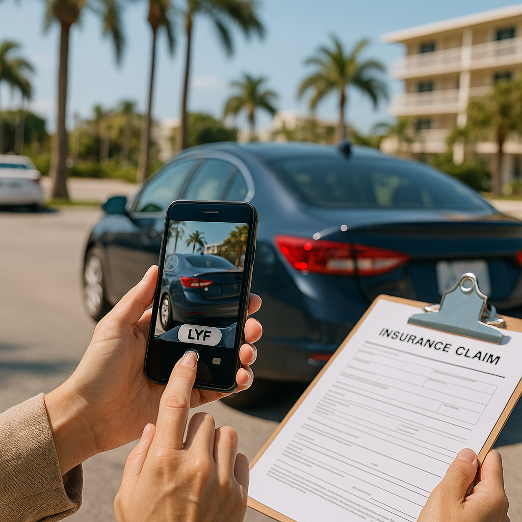What Screenshots Help a Parkland Uber/Lyft Injury Claim?