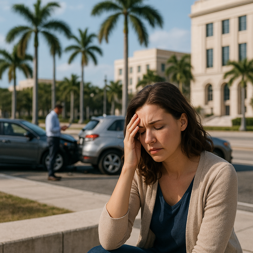 Can I Recover for Emotional Distress After a West Palm Beach Crash?