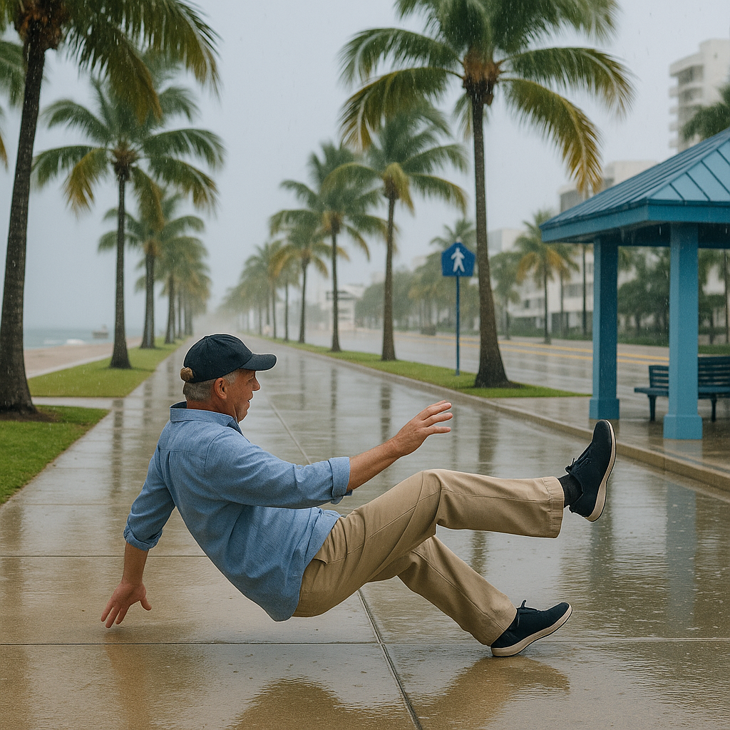 Can Weather Conditions Impact My Lauderdale-by-the-Sea Slip-and-Fall Case?