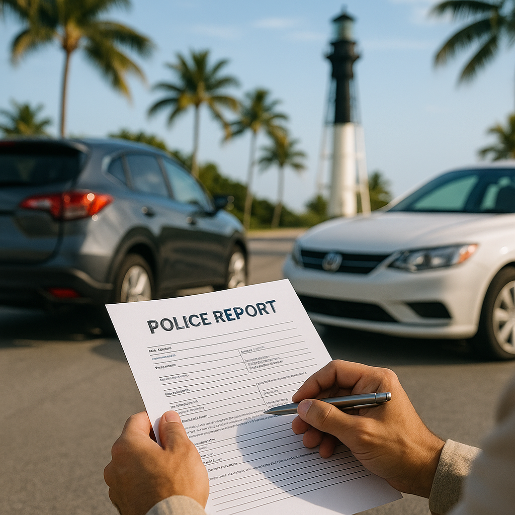 Do I Need a Police Report for a Lighthouse Point Car Accident Injury?