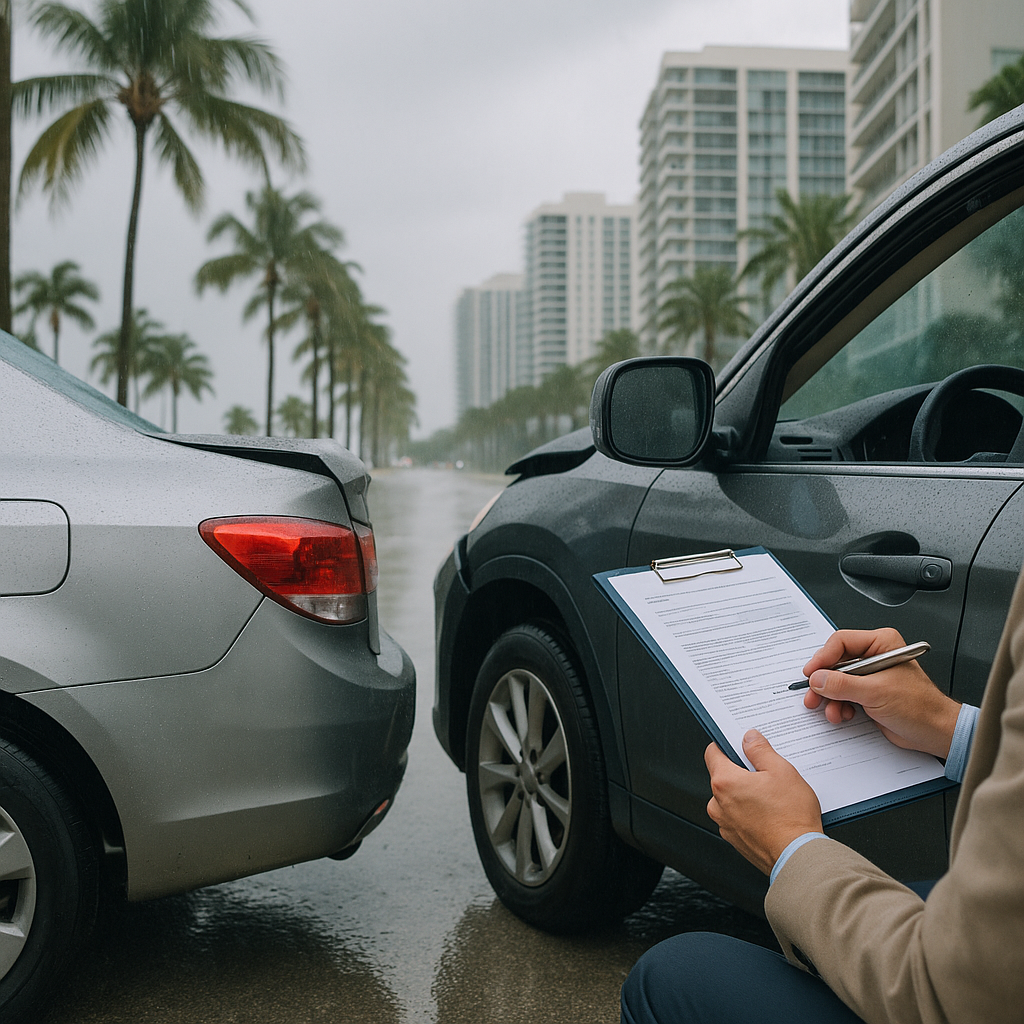 How Bad Weather Affects Liability in a Bal Harbour Car Crash
