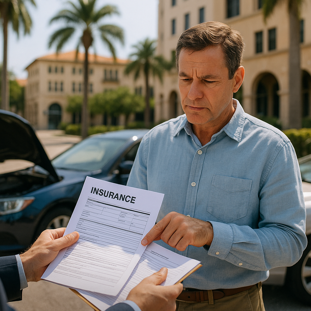 Should I Talk to the At-Fault Insurer After a Coral Gables Accident?