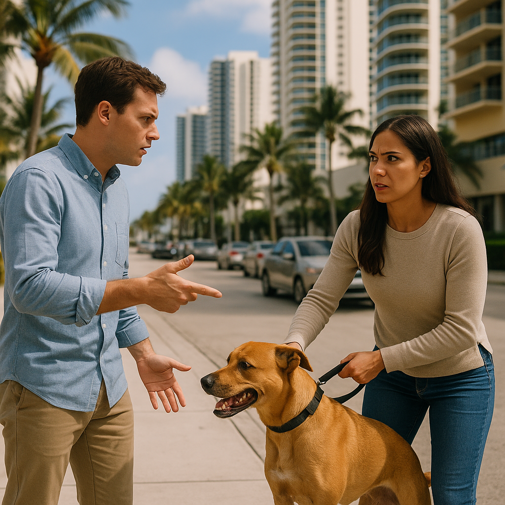 What If the Owner Blames Me for a Sunny Isles Beach Dog Bite?