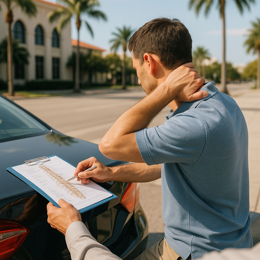 Which Specialists Help Document a Boca Raton Neck or Back Injury?