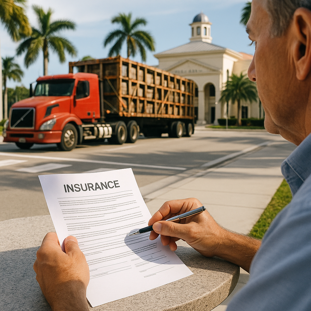 Can Overloaded Cargo Cause Liability in a Boynton Beach Truck Crash?