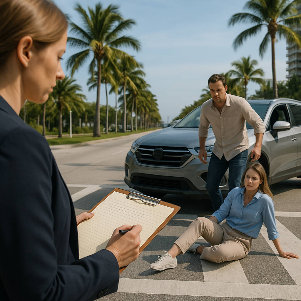How to Prove Driver Negligence in a Bal Harbour Crosswalk Injury