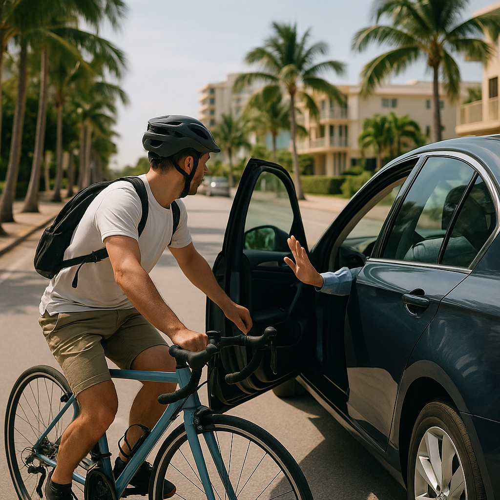 What If I Was Doored While Biking in Surfside?