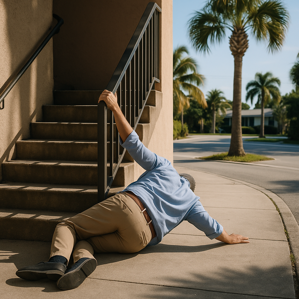 Can Poor Lighting Prove Negligence in a Oakland Park Stairwell Fall?