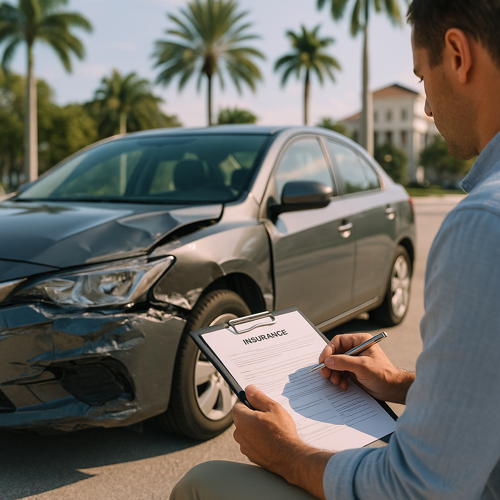 Preserving Vehicle Damage Evidence After a Jupiter Crash