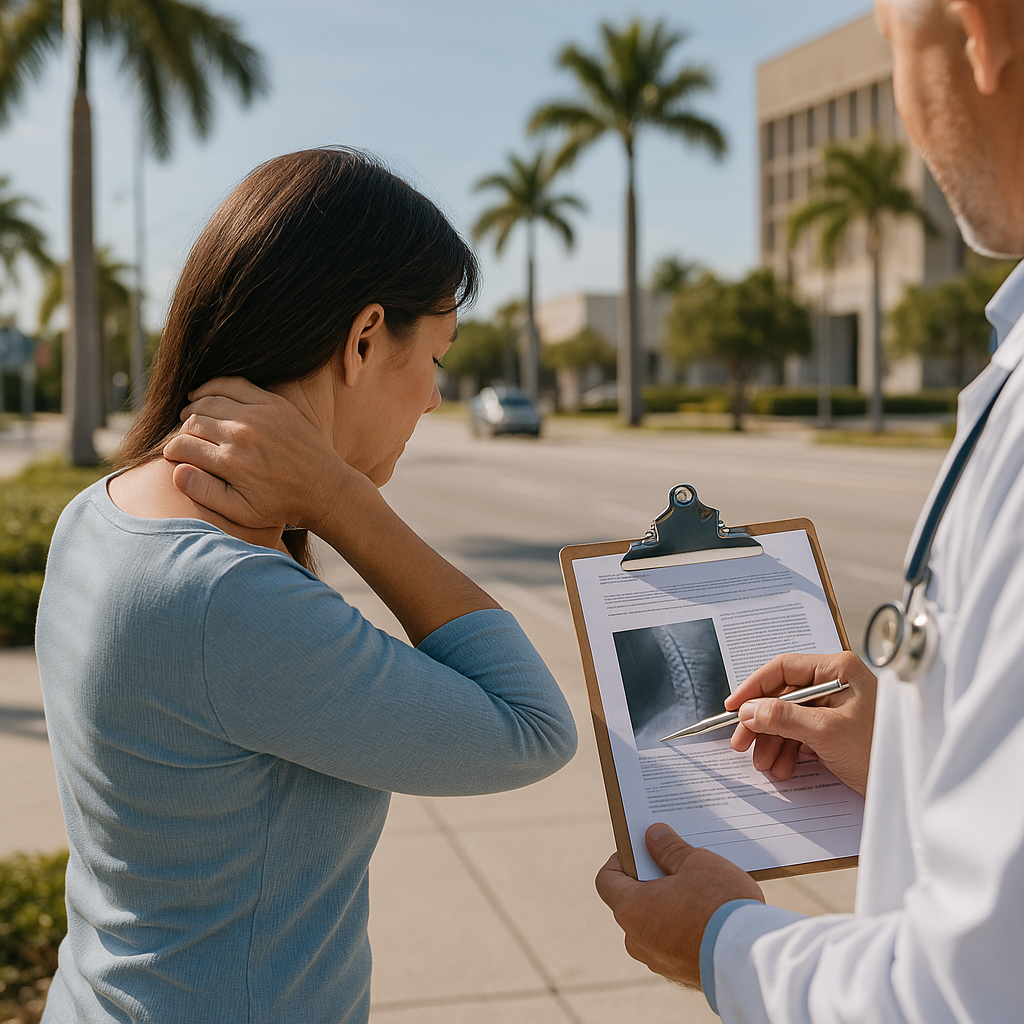 Which Specialists Help Document a Margate Neck or Back Injury?