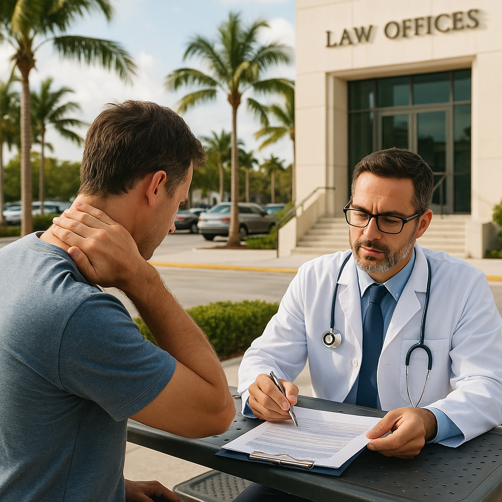 Which Specialists Help Document a Pembroke Pine Colorados Neck or Back Injury?