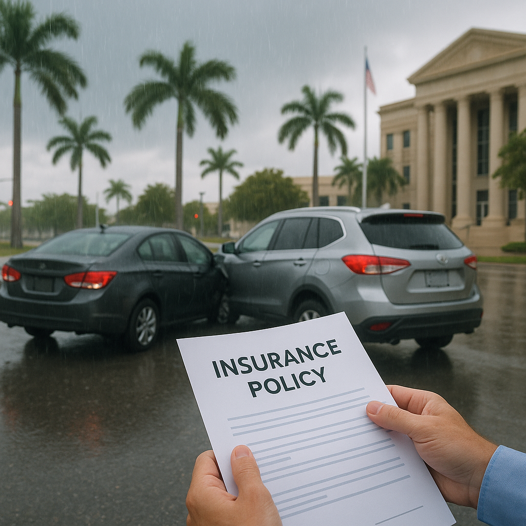 How Bad Weather Affects Liability in a Parkland Car Crash