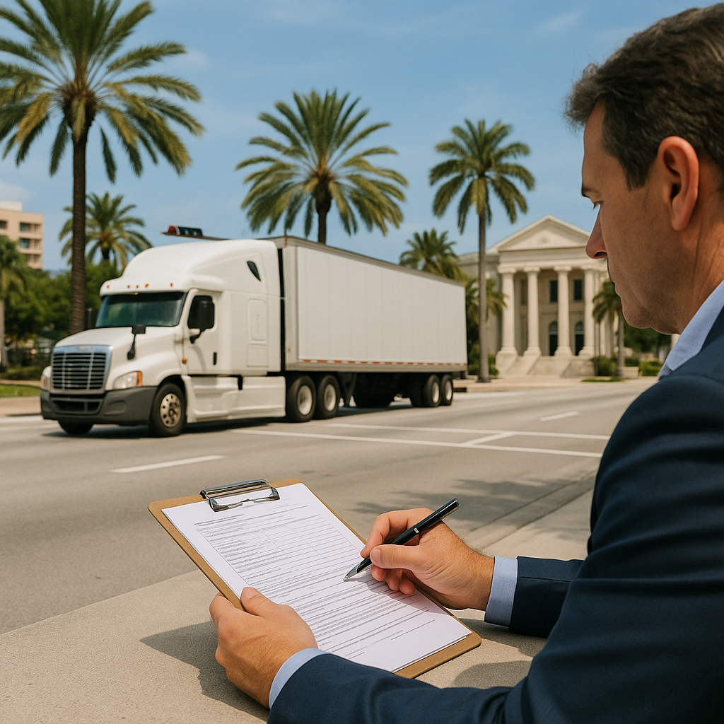 What FMCSA Violations Matter in a Hollywood Trucking Case?