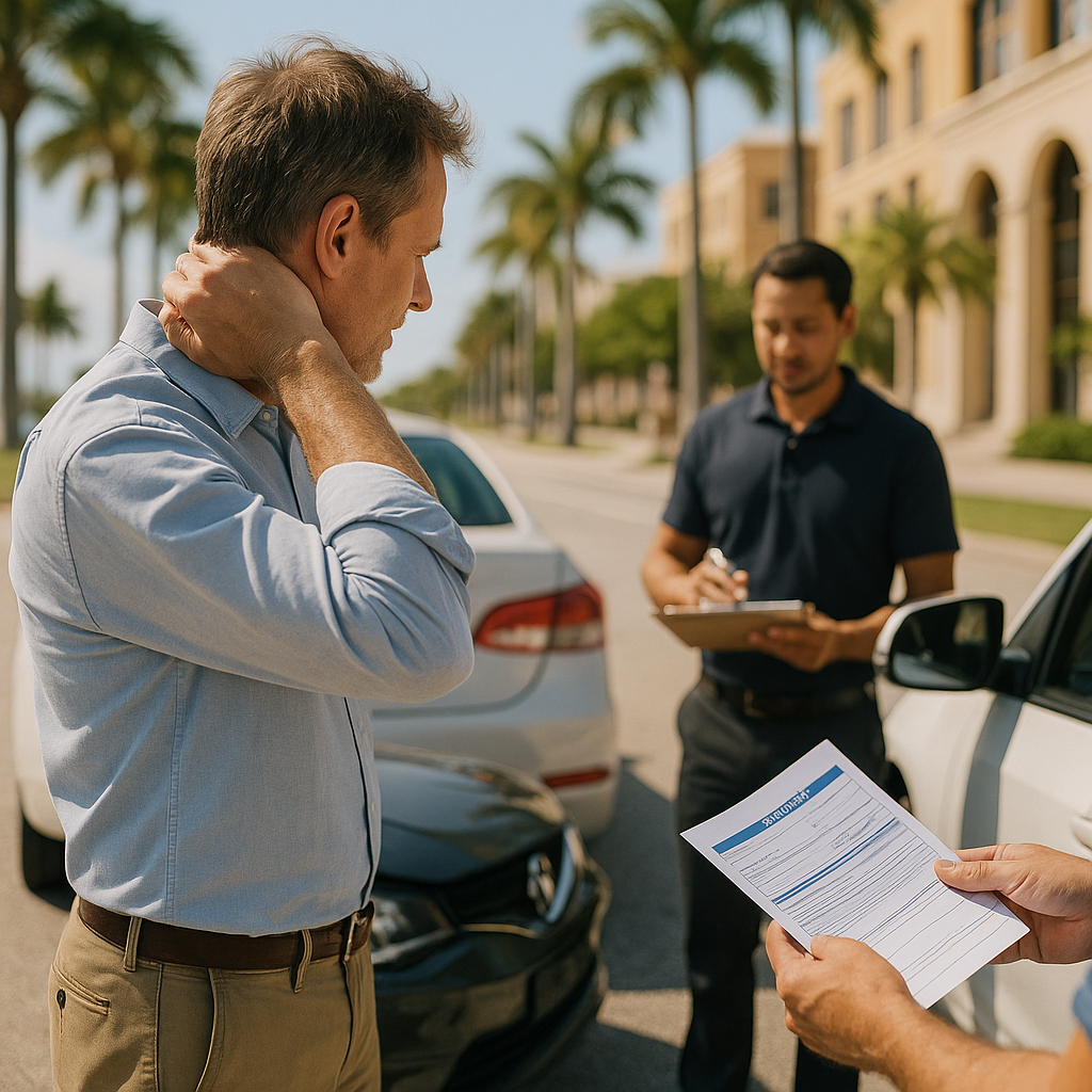 What If I Was Hit by a Rental Car in West Palm Beach?